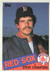 1985 Topps Baseball Cards      661     Steve Crawford